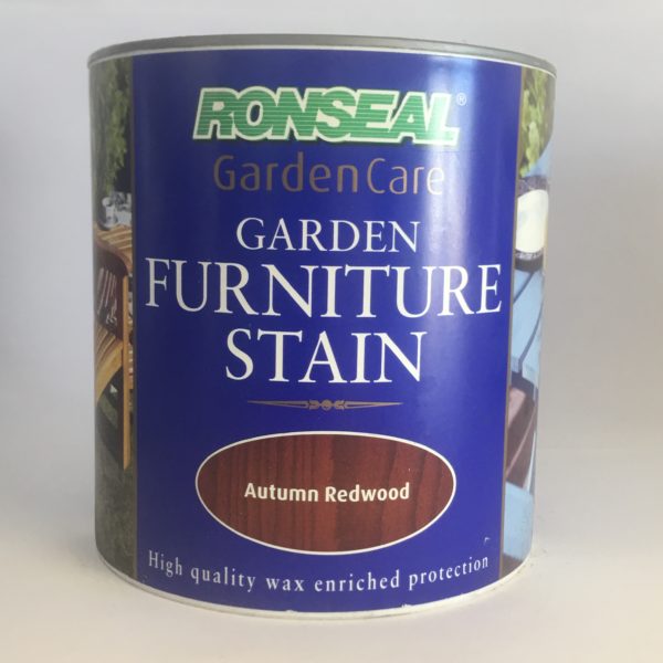 Ronseal Furniture Stain Autumn Redwood Fence Paint Orion Paints