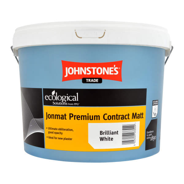 Jonmatt Premium Contract Matt in Brilliant White