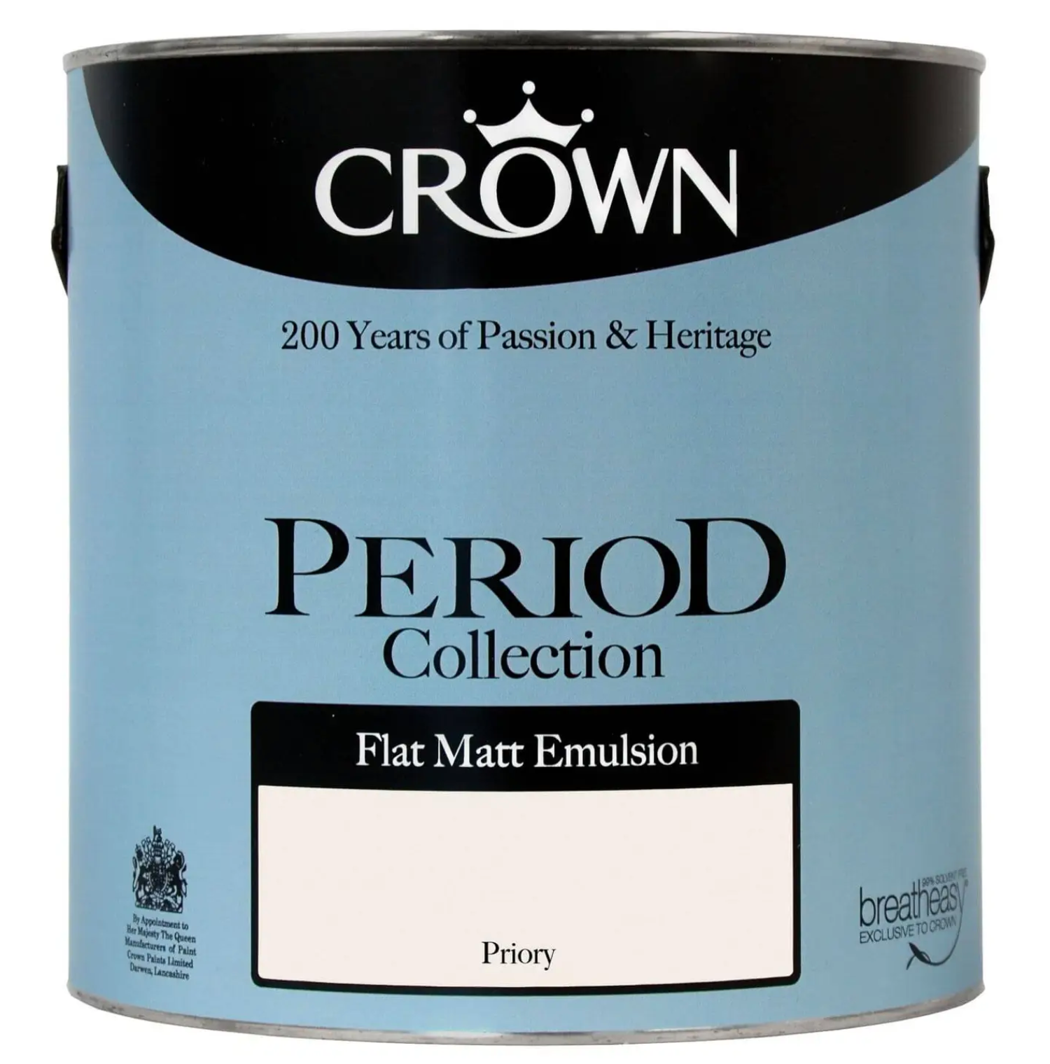 Crown Period Collection Flat Matt Emulsion - Priory