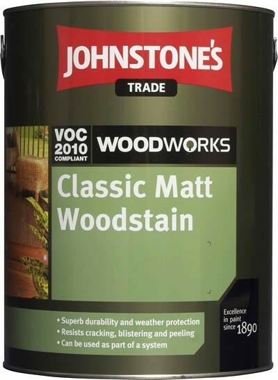 Johnstones Woodworks Classic Matt Woodstain
